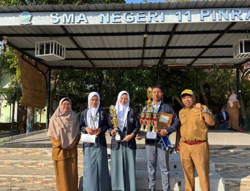 SMAN 11 Pinrang Borong Prestasi : Juara Putra-Putri Pariwisata dan Olimpiade Sains Biologi Fakultas Pendidikan Universitas Negeri Malang
